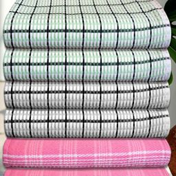 Athom Living Black & Green 5 Striped Cotton 210 GSM Bath Towel-image-36