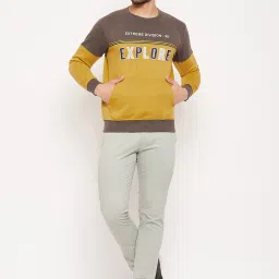 Duke Multi Regular Fit Colour Block Sweatshirt image 5