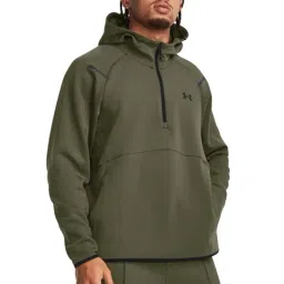 Under Armour Green Regular Fit Sports Hoodie-picture-19