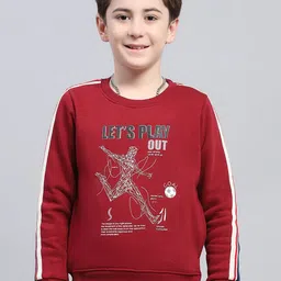 Monte Carlo Boys Pullover Graphic Printed Sweatshirt-image-54