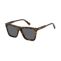 Polaroid Grey UV Protection Rectangular Sunglasses for Women-picture-18