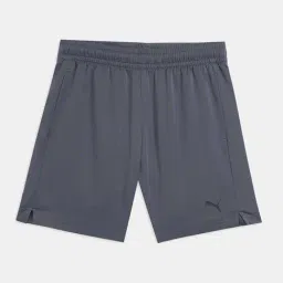 Puma Boys Galactic Gray Logo Shorts-image-42