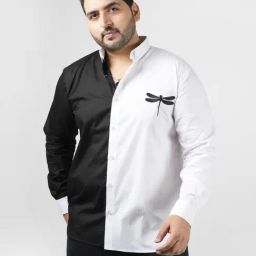 LASTINCH Multi Cotton Regular Fit Color Block Casual Shirt-16