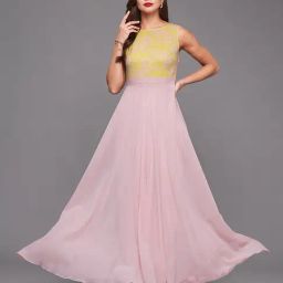 Miss Chase Pink Floral Print Maxi Dress-image-43