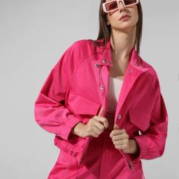 Only Fuchsia Regular Fit Jacket-11