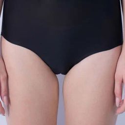 Soie Black Regular Fit Panties-image-85