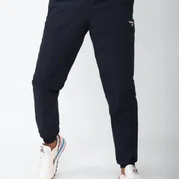 Reebok Navy Regular Fit Printed Sports Joggers-image-32