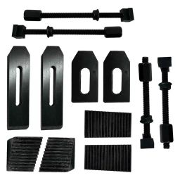 Assorts Clamp Kit Set Tool Steel 6 mm M6 Thread for Rotary Table (Pack of 24)-picture-14