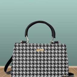 LIKE STYLE Printed PU Handheld Bag-6