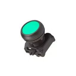 ESBEE Flush Head Push Button 22.5mm Green image 3
