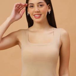 Soie Brown Regular Fit Camisole-picture-41