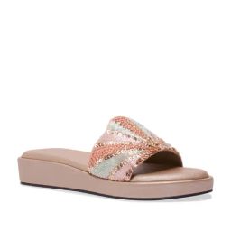 Eridani Women's Veda Rose Gold Casual Sandals-picture-41