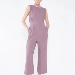 Showoff Purple Regular Fit Jumpsuit-image-47