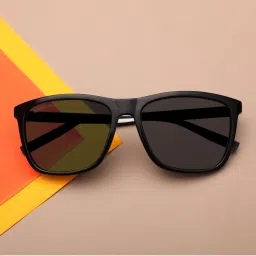 Royal Son Black Polarized Retro Square Sunglasses-picture-26