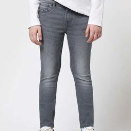 Jack & Jones Junior Grey Slim Fit Jeans-image-95