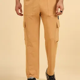 UNIQSOME Men Regular Fit Mid Rise Cotton Joggers-picture-42