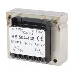 RS PRO PCB Transformer 12 VA Model No 504448-picture-30