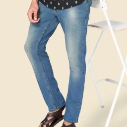 YU by Pantaloons Blue Tint Slim Fit Jeans-picture-19
