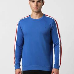 Van Heusen Sport Blue Regular Fit Sweatshirt-image-40