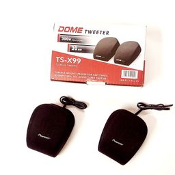 Generic Esptronics Car Tweeter High-Power 300 W Ts-X99 Dome Tweeter For Car, Home Thratre, Amplifier Impedance : 4 Ohms Frequency Range 6K-18Khz Power Handling With Crossover Network - Black image 2