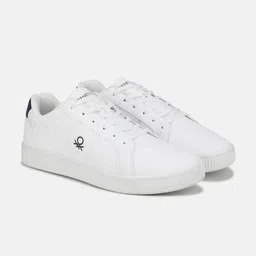 United Colors of Benetton Men Round Toe Lace-Ups Sneakers-22