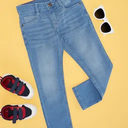 Pantaloons Junior Boys Mid-Rise Light Fade Jeans-image-27