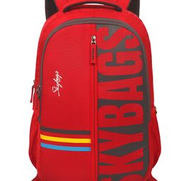 Skybags Krew Backpack with Laptop Compartment Red - Height 19 Inches-image-14