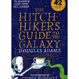 The Hitchhiker's Guide to the Galaxy Illustrated Edition Story Book By Douglas Adams - English-image-2