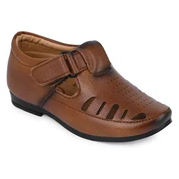 MLTC Self Design Roman Sandals - Tan-picture-42