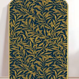 Livin'luxe Navy Blue & Gold-Toned Botanical Leaves Printed Wall Art-picture-24