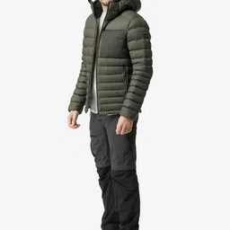 Decathlon Men Hooded Solid Padded Jacket-picture-25