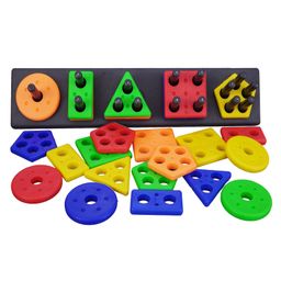 BitFeex Geometrics Alphabet Puzzle Round Rotating Puzzle Watch Montessori Slide Puzzle Shape Sorting Cube Activity Toys For Kids Pack Of 5 - Multicolour image 4