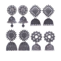 Sangria Alloy Silver-Plated Earrings-image-37