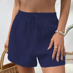 CORSICA Women Relaxed Fit Mid-Rise Shorts-image-118