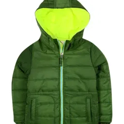 Cherry Crumble By Nitt Hyman Kids Green Quilted Jacket-picture-42