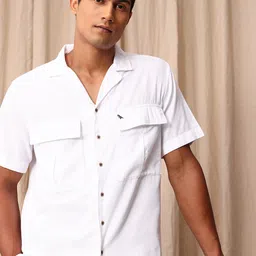 Mr Bowerbird Pure Cotton Liberal Fit Casual Shirt-picture-4