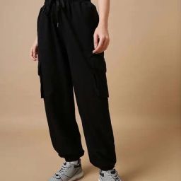 Bewakoof BlackCasual trousers-picture-27