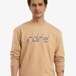Rare Rabbit Mustard Regular Fit Graphic Sweatshirt-picture-21