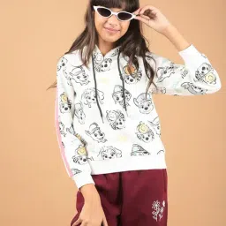 Crimsoune Club White Blended Regular Fit Graphic Sweatshirt-image-69