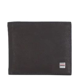 Tommy Hilfiger Grayton Dark Brown Casual Leather Bi-Fold Wallet for Men-image-39