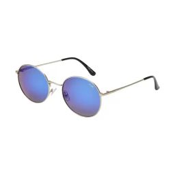 IRUS By IDEE Blue Round Polarized Unisex Sunglasses-image-22