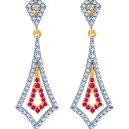 P.C. Chandra Jewellers 14k Gold Earrings for Women-picture-16