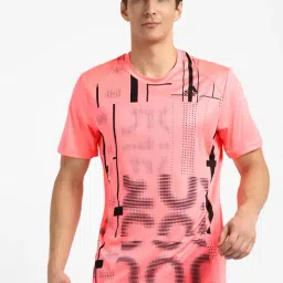 adidas Red Round Neck T-Shirt-picture-48