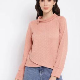 Latin Quarters Beige Regular Fit Sweater-image-35