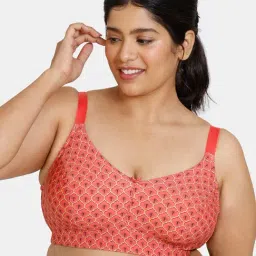 Zivame Coral Print Half Coverage T-Shirt Bra-picture-36