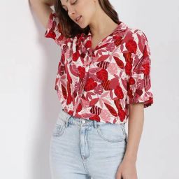 Vero Moda Multicolor Printed Shirt-image-21