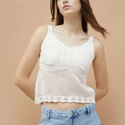 Ginger By Lifestyle Off White Regular Fit Self Pattern Top-picture-43