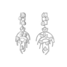 Kicky & Perky Wedding Bliss 925 Sterling Silver Earrings For Women-image-91