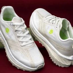 Red Tape Men's Retro Rush Series Cream Running Shoes-28