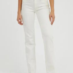 Guess White Solid Jeans-image-16